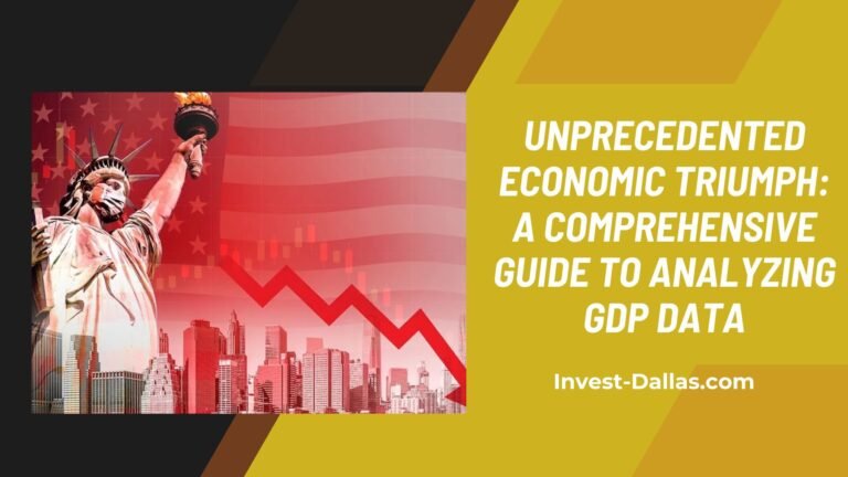 Unprecedented Economic Triumph: A Comprehensive Guide to Analyzing GDP Data