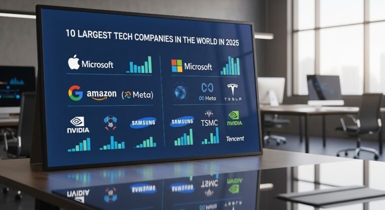 10 biggest technology companies in the world